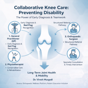 Knee Pain in India – Clinical Flowchart