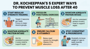 5 Expert Ways to Prevent Muscle Loss After 40 