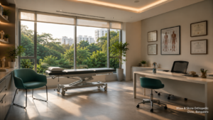 Shoulder Pain Causes and Treatment: Complete Orthopedic Guide 11 Move & Shine Orthopedic Clinic Bangalore — expert shoulder pain causes and treatment consultation room